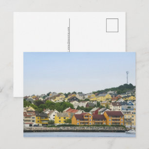 Kristiansund Norwegen Feiertagspostkarte