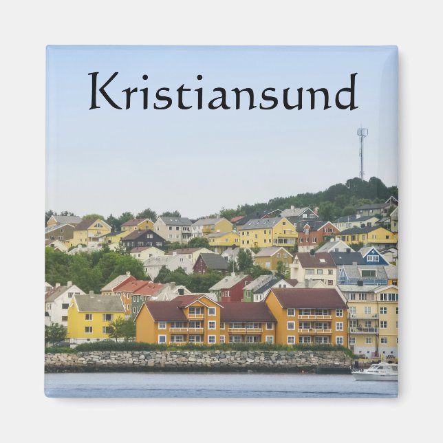 Kristiansund Norwegen Magnet (Vorne)