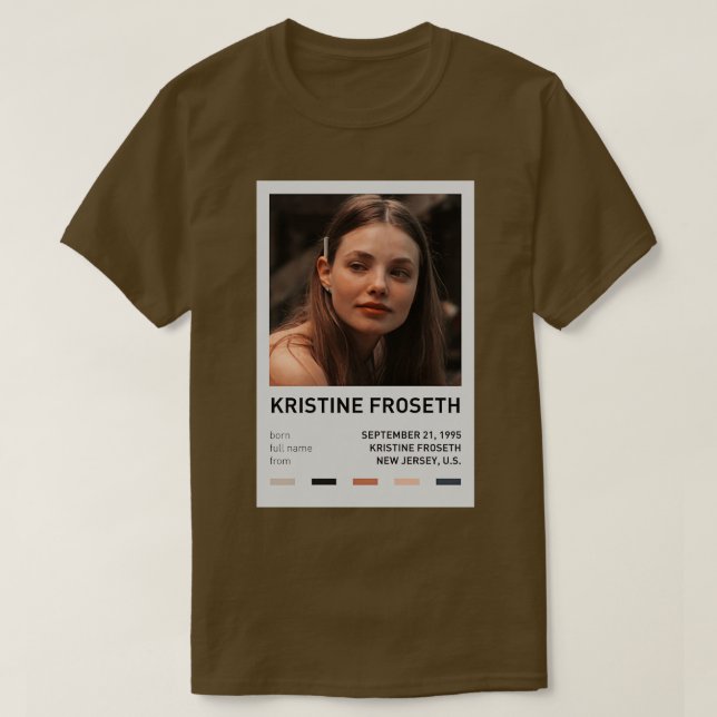 Kristine Froseth TShirt 3 (Design vorne)