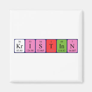 Kristinn-Magnet für periodische Tabellen Magnet