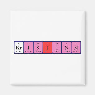 Kristinn-Magnet für periodische Tabellen Magnet
