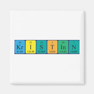 Kristinn-Magnet für periodische Tabellen Magnet