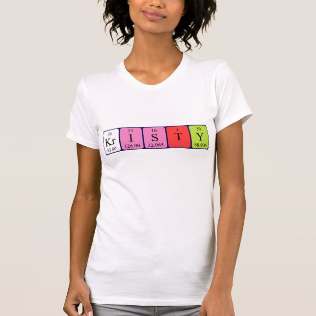 Kristy Periodenname Shirt (Vorderseite)