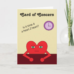 Kritikkarte: hellbraune leere Karte