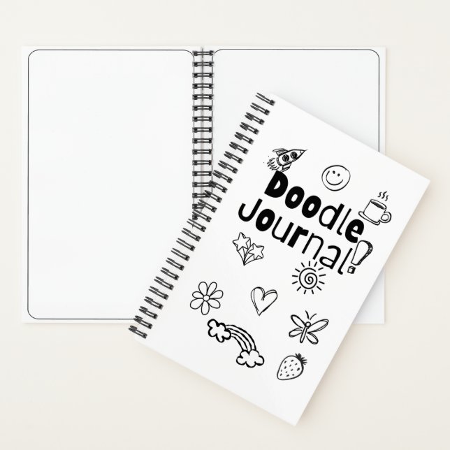 Kritzel-Tagebuch Notizbuch (Innen)