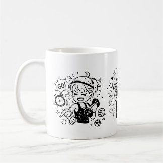 Kritzelei kaffeetasse