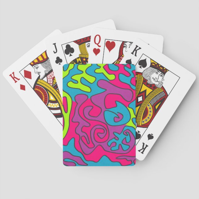 Kritzeleien Spielkarten (Rückseite)