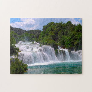 Krk Croatia Nationalpark. Puzzle