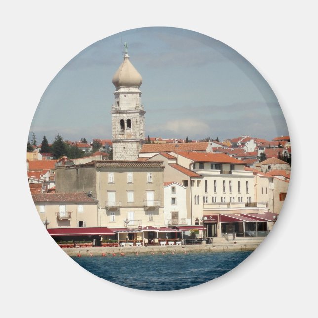 Krk, Kroatien Magnet (Vorne)