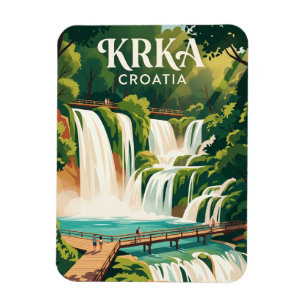 Krka Nationalpark Kroatien Magnet