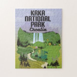 Krka Nationalpark Kroatien Puzzle