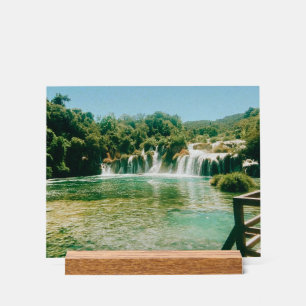 Krka Wasserfälle - Krka Nationalpark - Kroatien Acrylschild