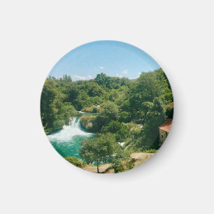 Krka Wasserfälle - Krka Nationalpark - Kroatien Magnet