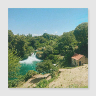 Krka Wasserfälle - Krka Nationalpark - Kroatien Magnetkarte