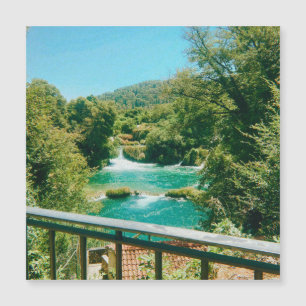 Krka Wasserfälle - Krka Nationalpark - Kroatien Magnetkarte