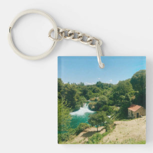 Krka Wasserfälle - Krka Nationalpark - Kroatien Schlüsselanhänger