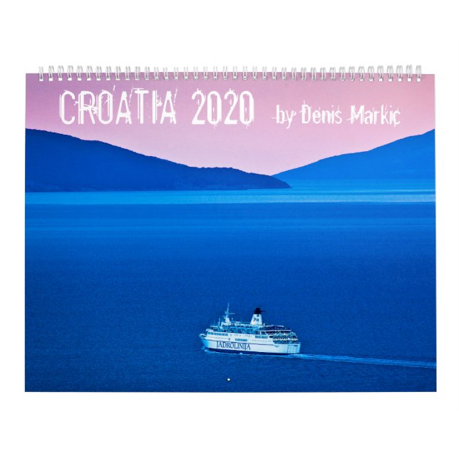 Kroatien 2020 von OKOmedia Kalender (Titelbild)