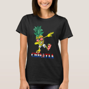 Kroatien Ananas Dance Kroatisch Pride Hrvatska Cr T-Shirt