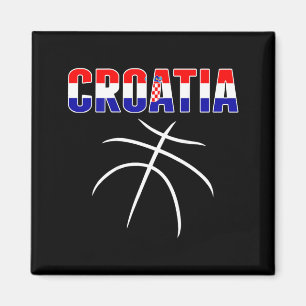 Kroatien Baseball Fans Trikot - Kroatische Flagge Magnet