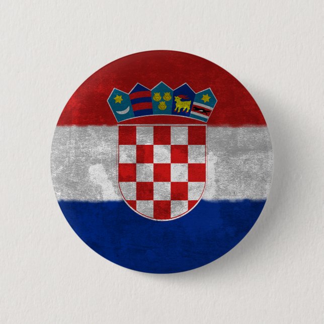 Kroatien Button (Vorderseite)