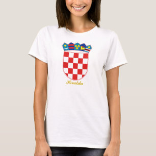 Kroatien COA T-Shirt