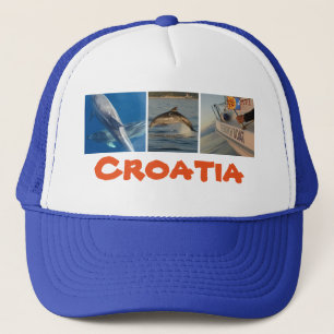 Kroatien-Delphine Truckerkappe