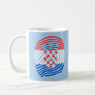 Kroatien DNA Kaffeetasse