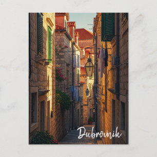 Kroatien Dubrovnik Reise Postkarte