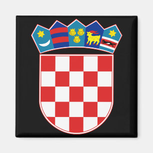 Kroatien-Emblem Magnet