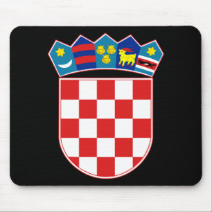 Kroatien-Emblem Mousepad