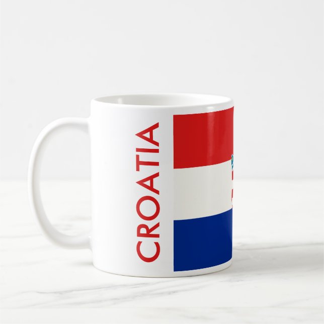 KROATIEN FLAG TASSE (Links)