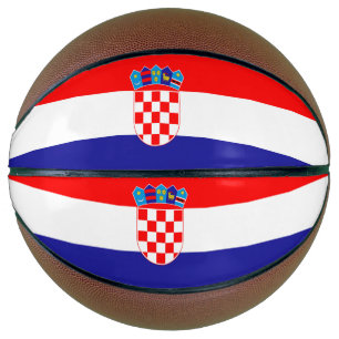 Kroatien-Flagge Basketball