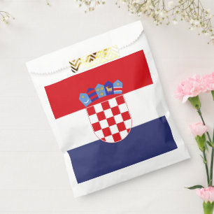 Kroatien-Flagge Geschenktütchen