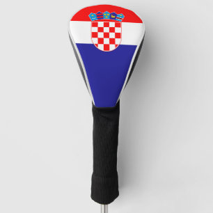 Kroatien-Flagge Golf Headcover