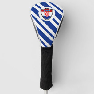 Kroatien-Flagge Golf Headcover