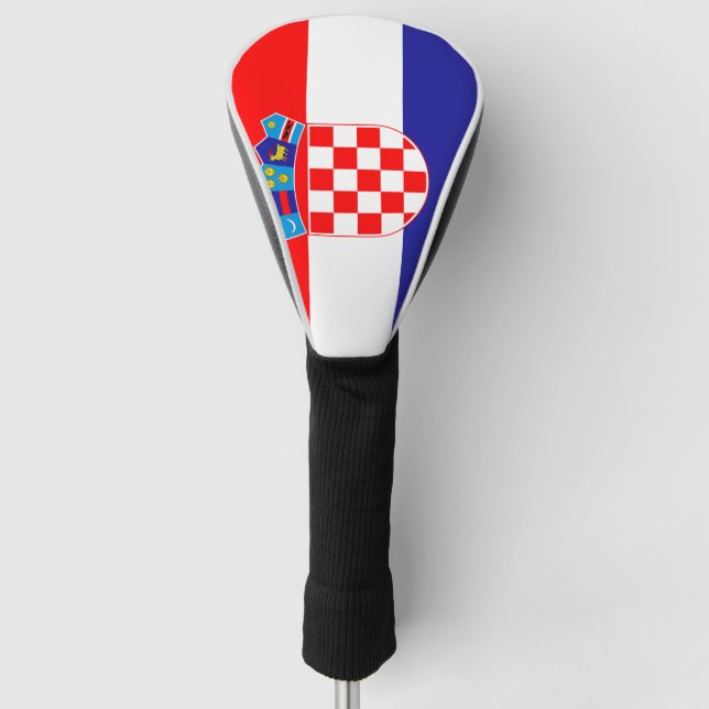 Kroatien-Flagge Golf Headcover (Vorderseite)