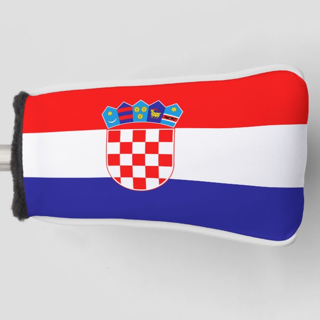 Kroatien-Flagge Golf Headcover (Vorderseite)