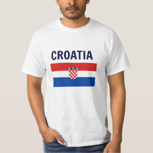 Kroatien - Flagge Kroatiens T-Shirt