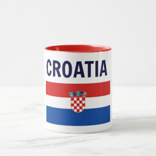 Kroatien - Flagge Kroatiens Tasse