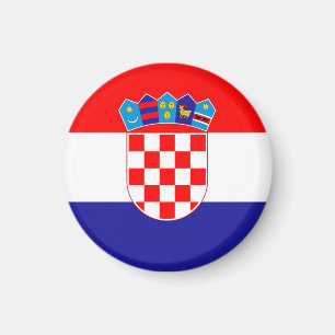 Kroatien-Flagge Magnet