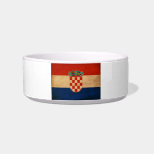 Kroatien-Flagge Napf