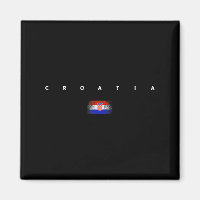 Kroatien-Flagge Stolz Vintage Retro Fußball Kroati