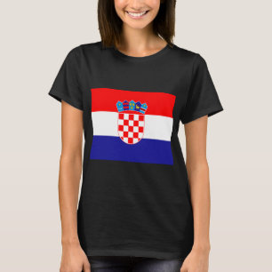 Kroatien-Flagge T-Shirt