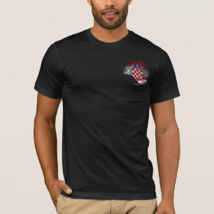 Kroatien-Flagge T-Shirt
