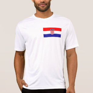 Kroatien-Flagge T-Shirt