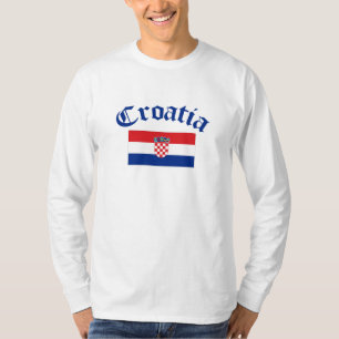 Kroatien-Flagge T-Shirt