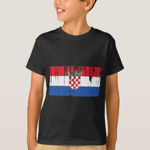 Kroatien-Flagge T-Shirt