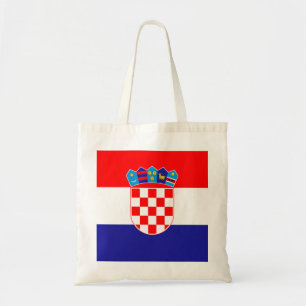 Kroatien-Flagge Tragetasche