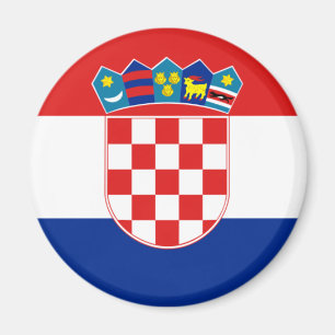 Kroatien-Flaggen-Magnet Magnet