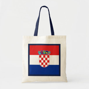 Kroatien-Flaggen-Tasche Tragetasche